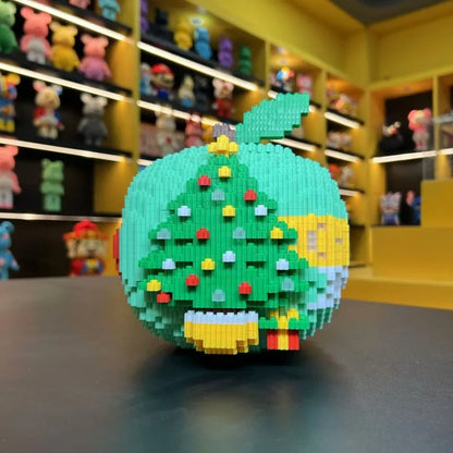 3D Weihnachtsapfel | Bausteine