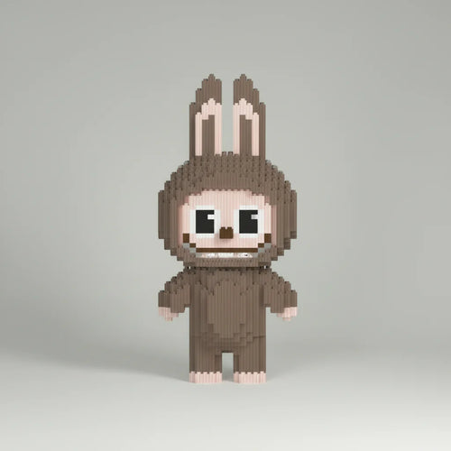 Brauner Labubu | Bausteine