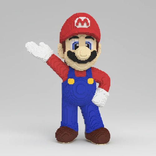 MEGA Winkender roter Klempner | Bausteine