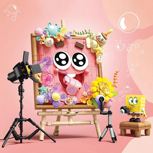 3D-Gemälde Seesterne  | Bausteine