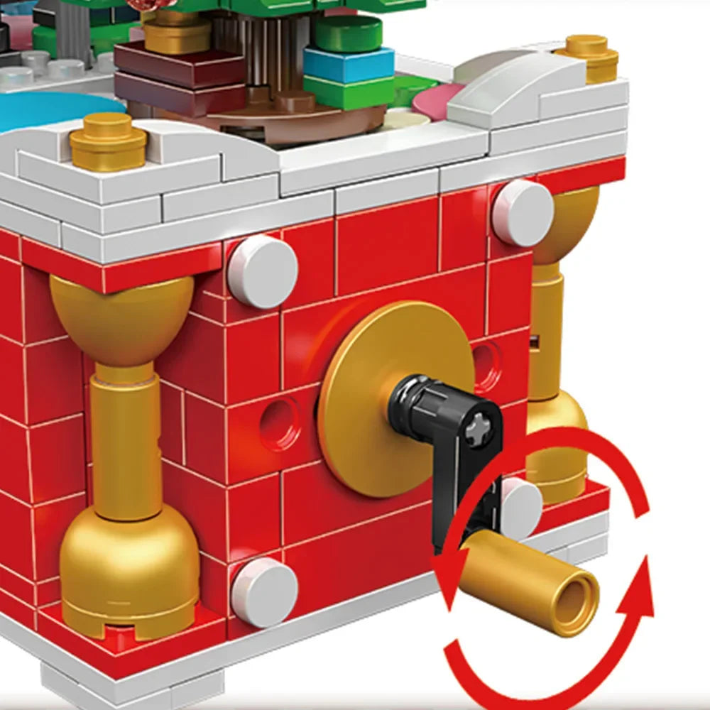 Musikalisches Weihnachtsdorf | Bausteine