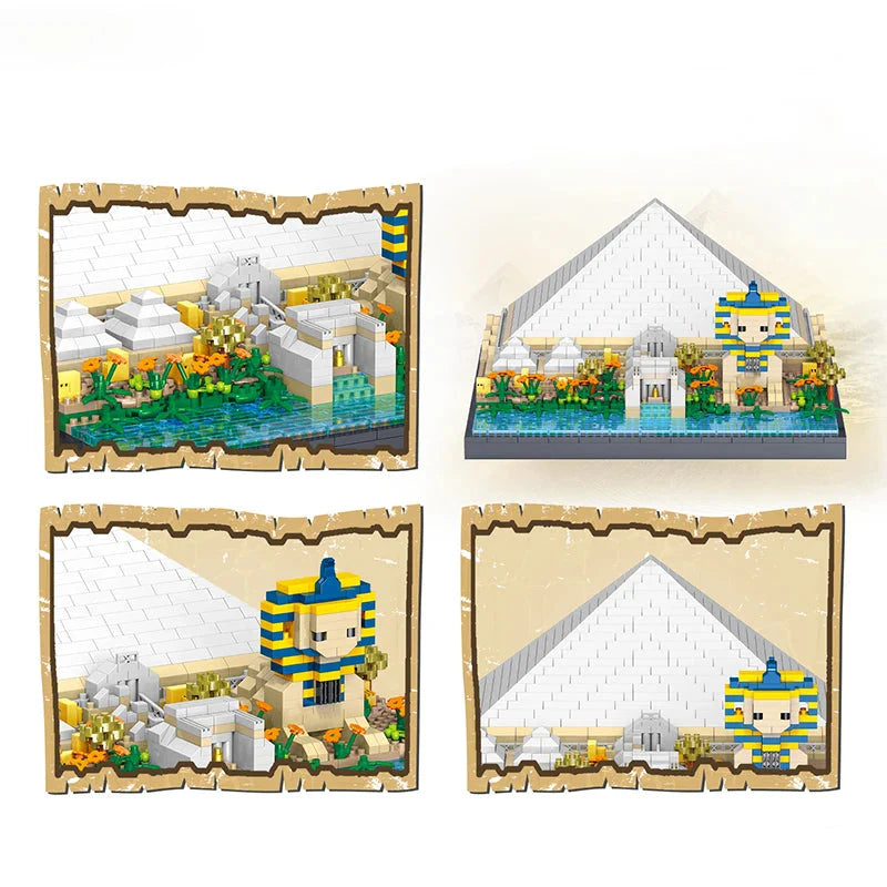 Alte Ägyptische Pyramide | Bausteine