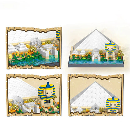 Alte Ägyptische Pyramide | Bausteine