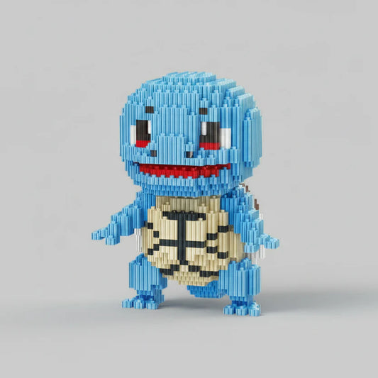 Blaues Wasserwesen | Bausteine