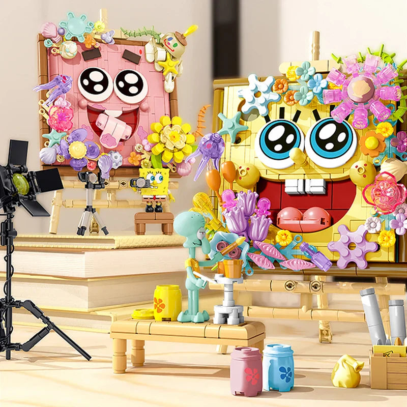 3D-Malerei Schwamm  | Bausteine