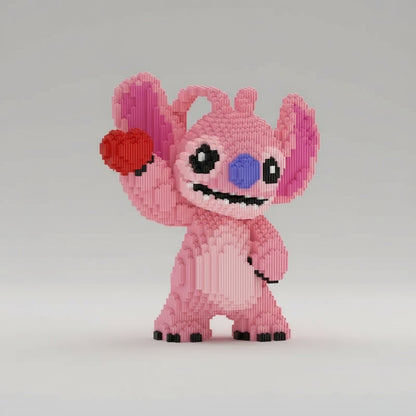 Verliebten Wesen mit Herzchen | Bausteine