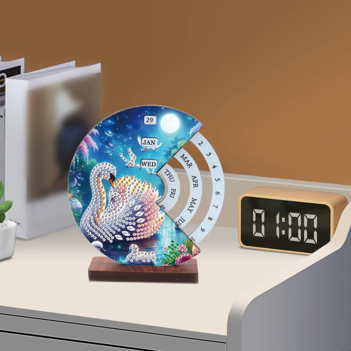 Schwan | Kalender | Diamond Painting