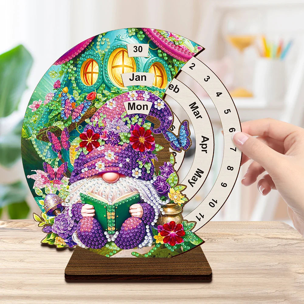 Lila Wichtel | Kalender | Diamond painting