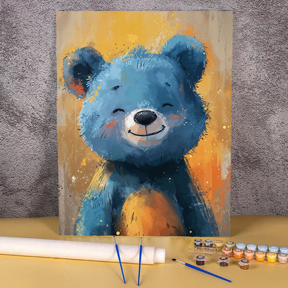 Teddybär | Malen nach Zahlen