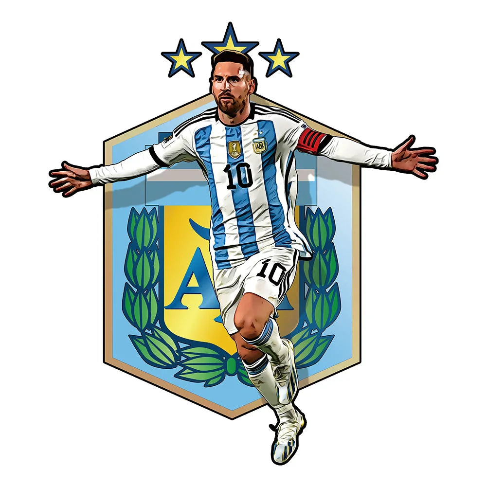 Messi Argentinien | 2D Holzpuzzle