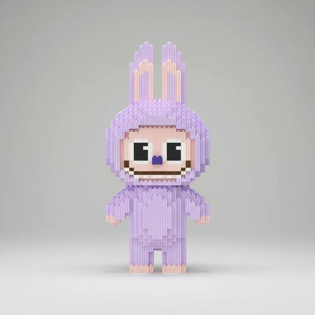 Lila Labubu | Bausteine