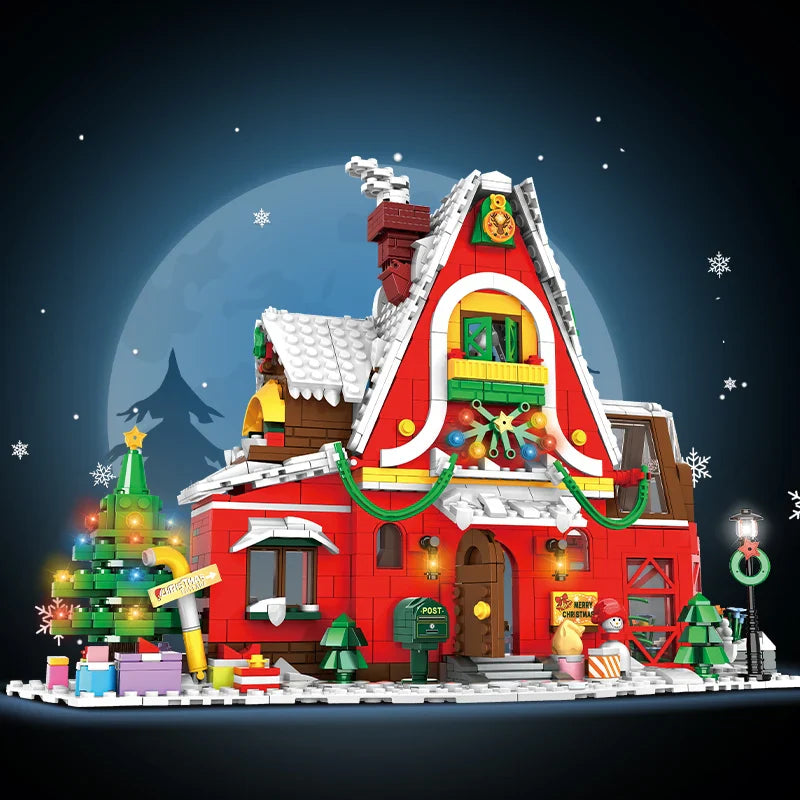Großes Weihnachtshaus  | Bausteine