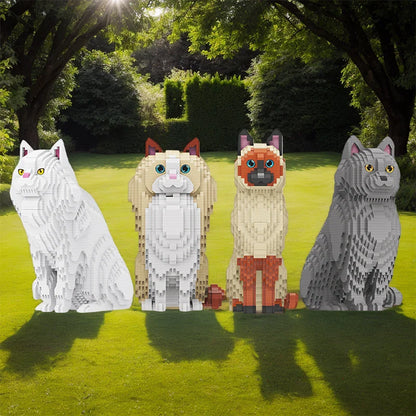 Perserkatze | Bausteine