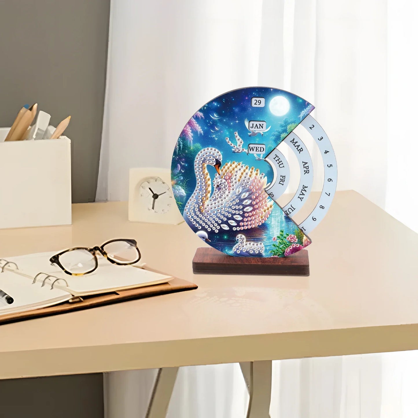 Schwan | Kalender | Diamond Painting