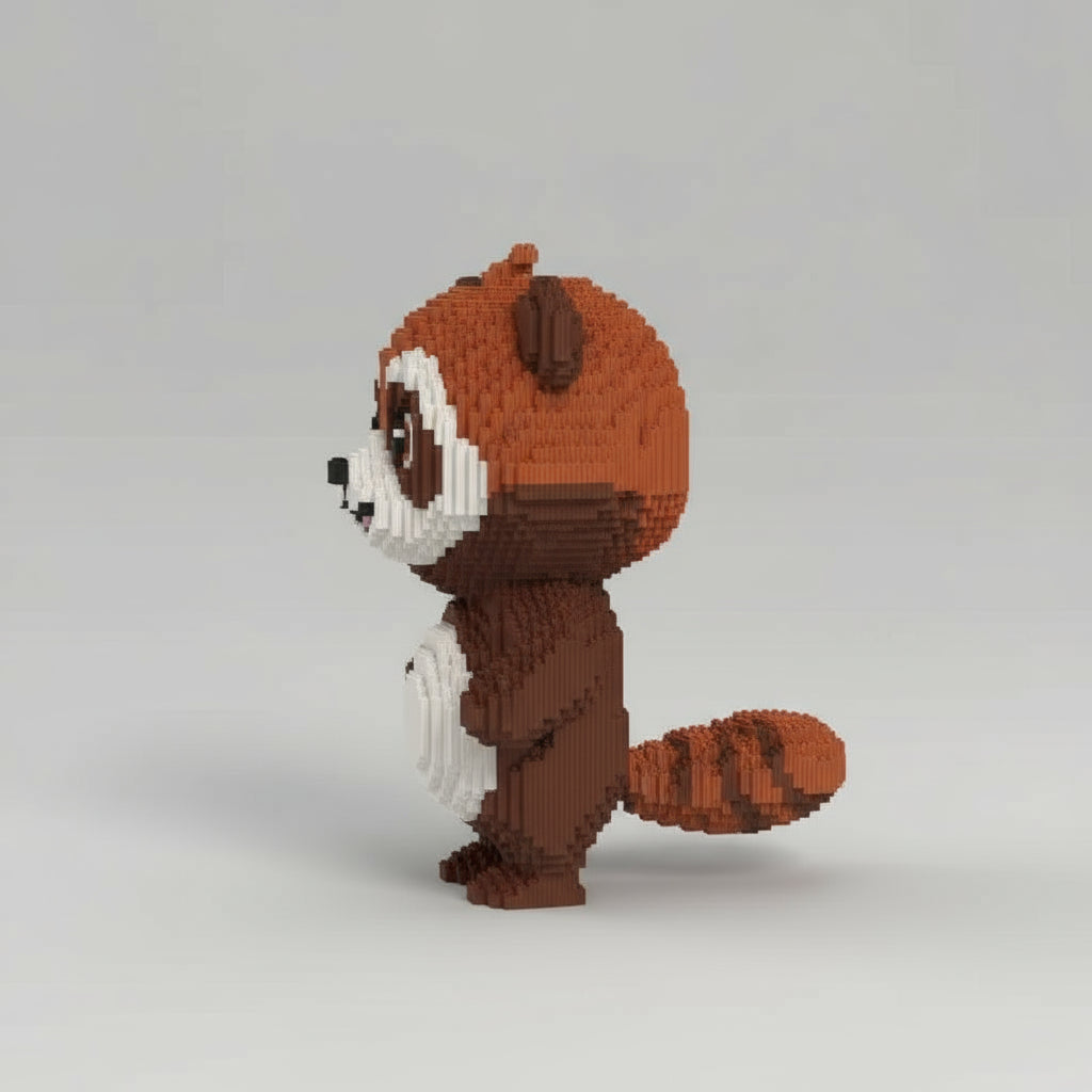 Waschbär | Bausteine