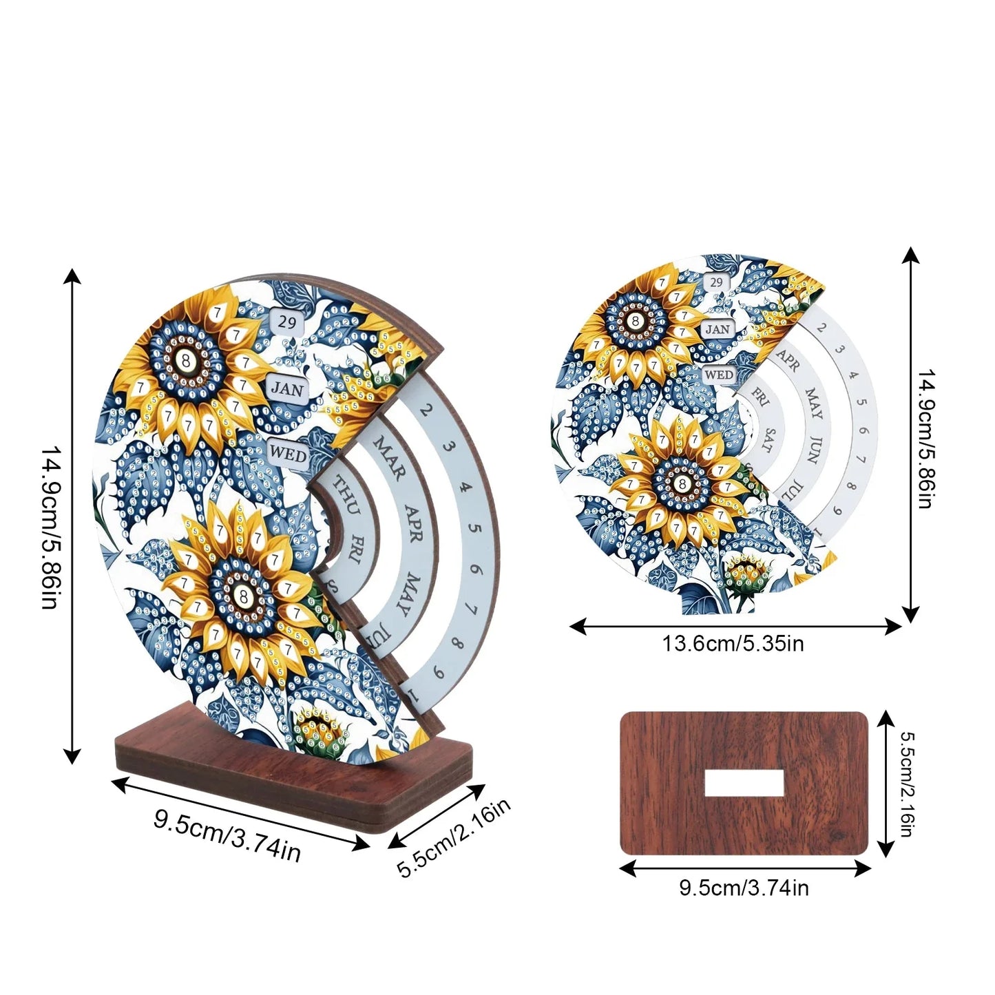 Sonnenblumen | Kalender | Diamond painting