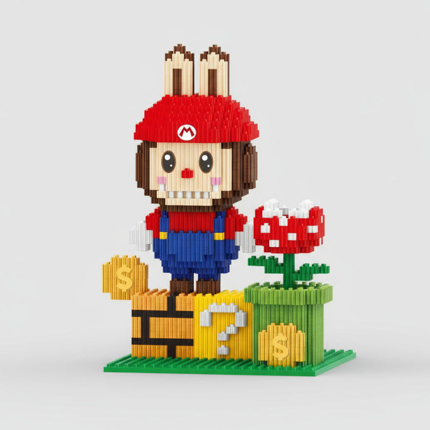 Labubu als Klempner | Bausteine