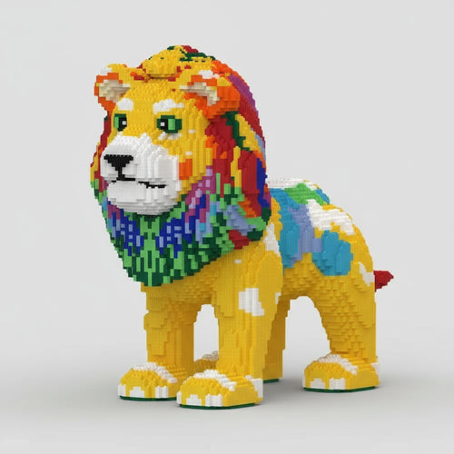 Toller Löwe | Bausteine