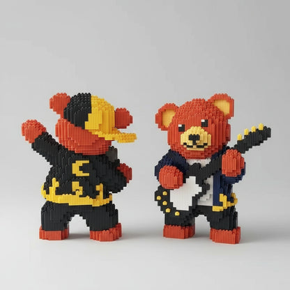 Kuschelbär-Rockstar  | Bausteine