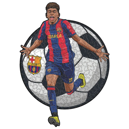 Lamine Yamal | 2D Holzpuzzle