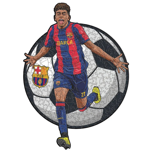 Lamine Yamal | 2D Holzpuzzle