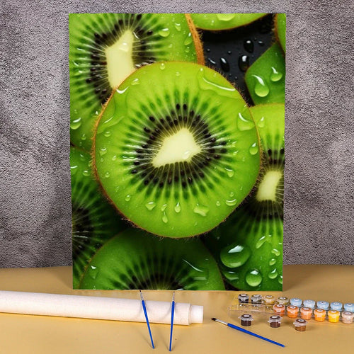 Kiwi | Malen nach Zahlen