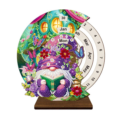 Lila Wichtel | Kalender | Diamond painting