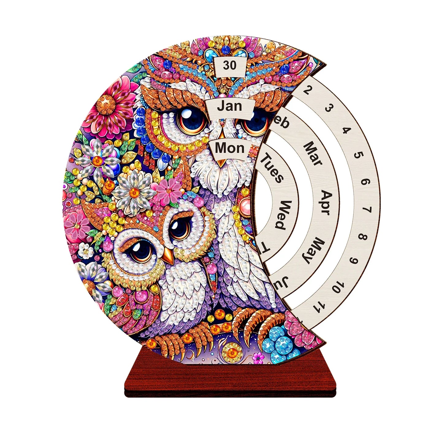 Eulen | Kalender | Diamond painting
