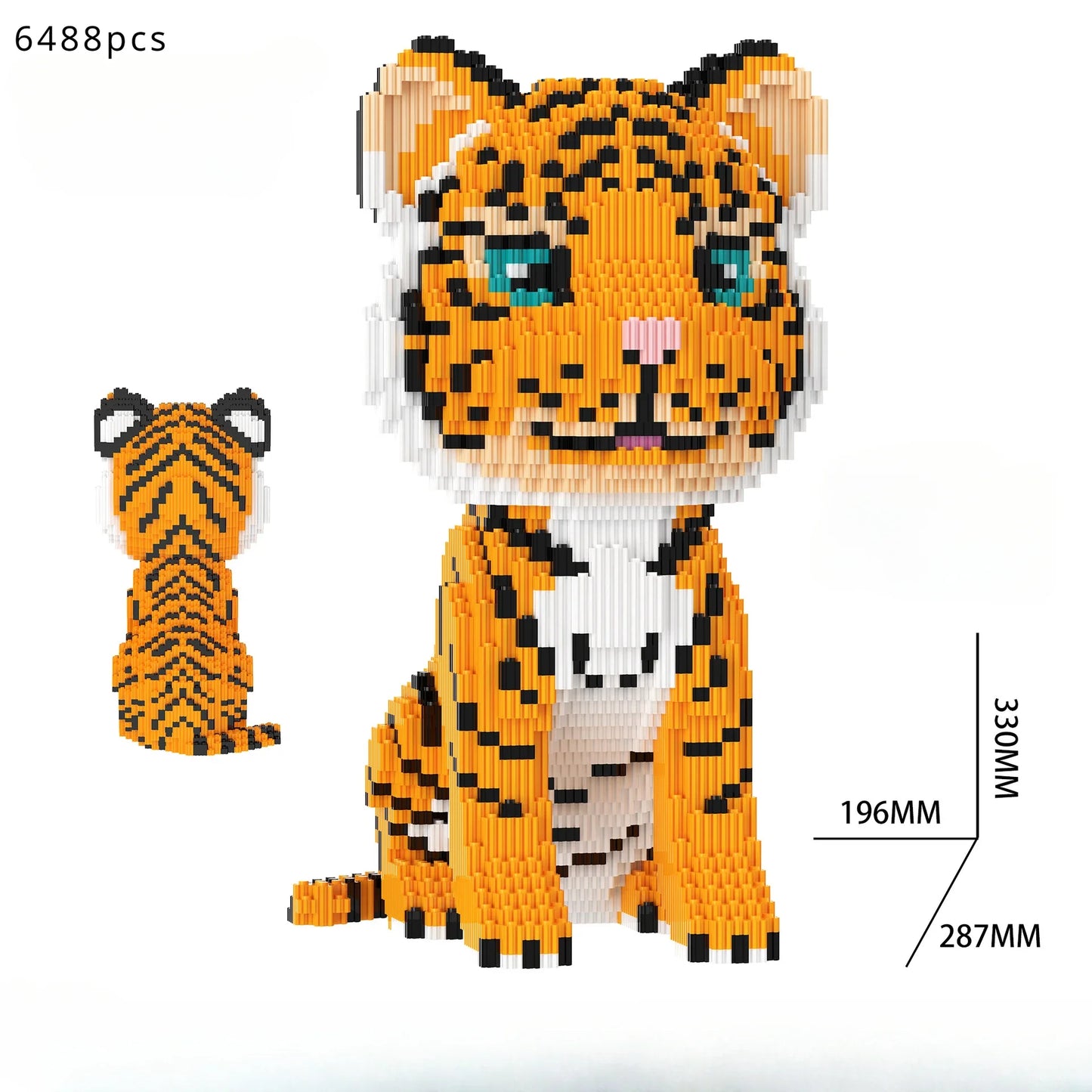 Wunderschöner Tiger | Bausteine