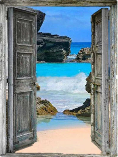 Paradiesischer Ausblick | Diamond Painting