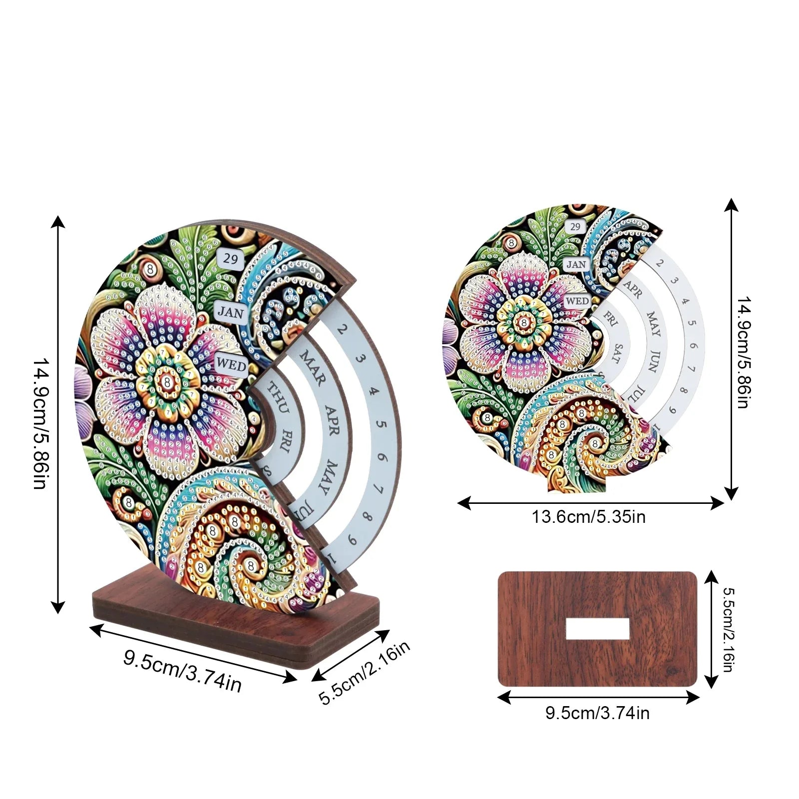 Blume | Kalender | Diamond Painting