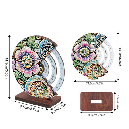 Blume | Kalender | Diamond Painting
