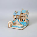 Blaues Haus | 3D Puzzle