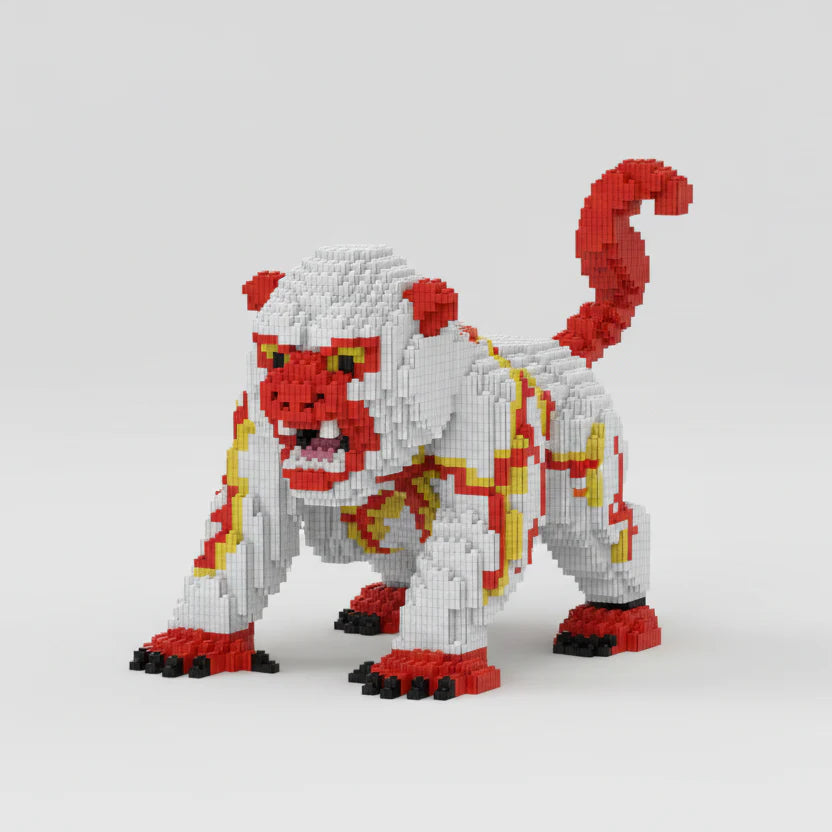 Weißer Affe | Bausteine