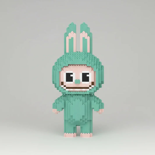 Grüner Labubu | Bausteine