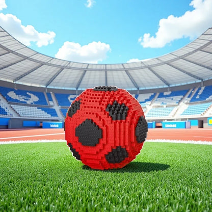 Roten Fußball | Bausteine