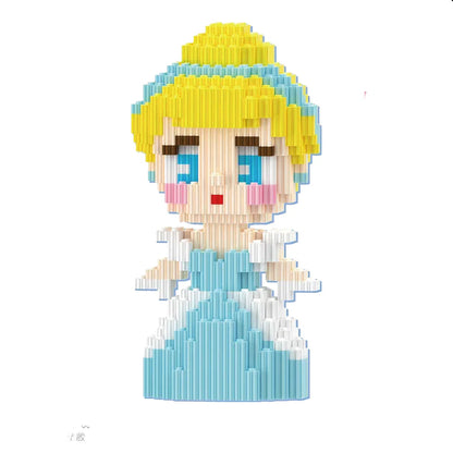 Prinzessin mit Glasschuh | Bausteine