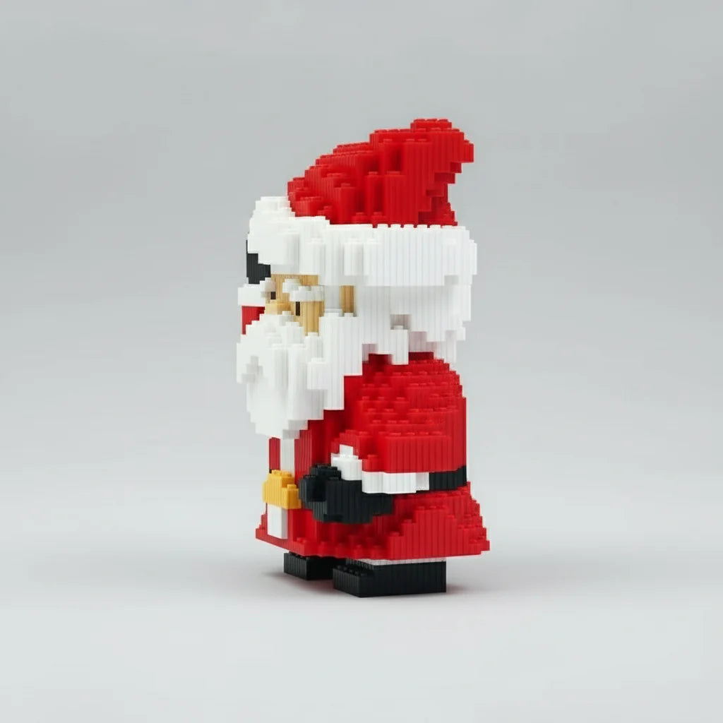 Winkenden Weihnachtsmann | Bausteine