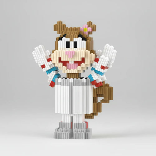 Astronaut Eichhörnchen | Bausteine