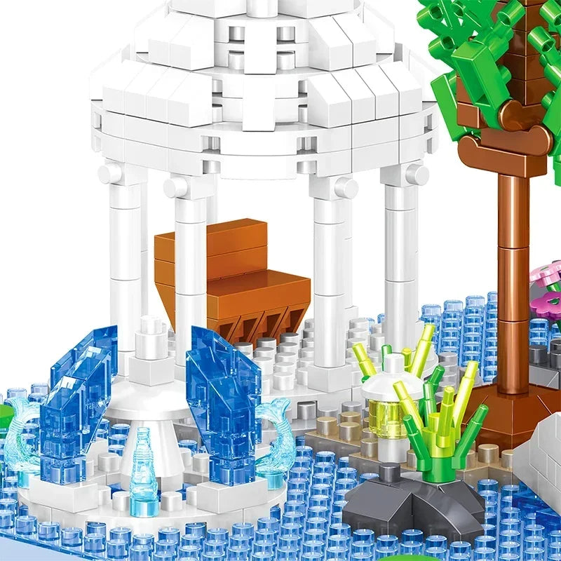Haus auf dem Wasser | Bausteine