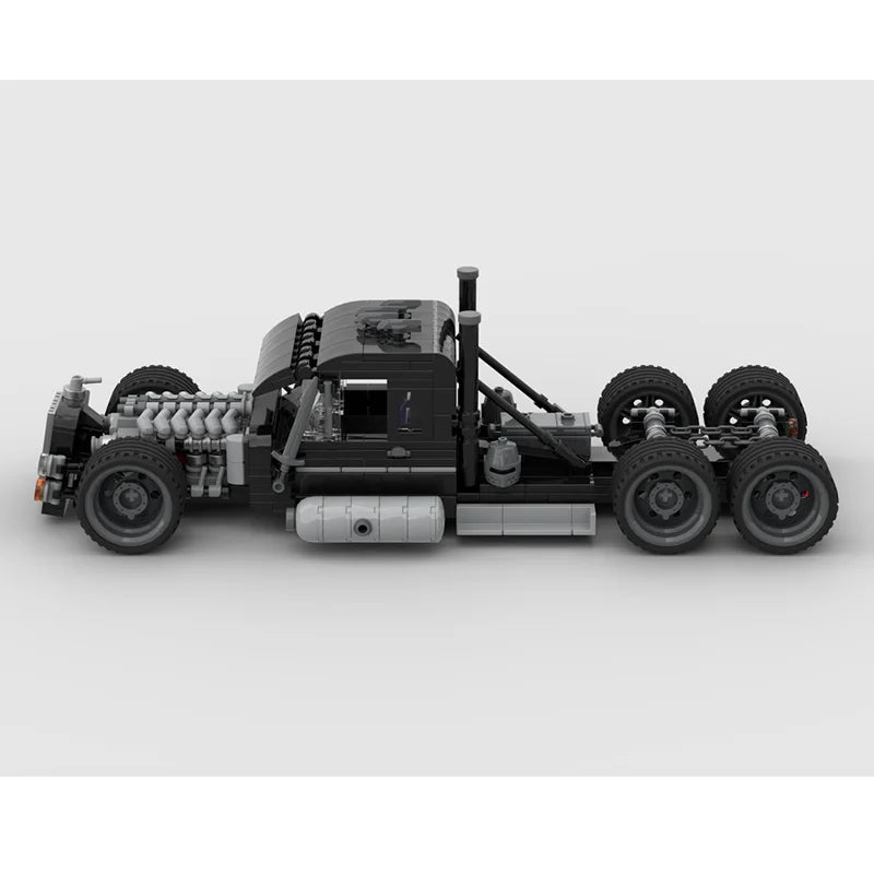 Amerikanischer Sattelschlepper | Bausteine