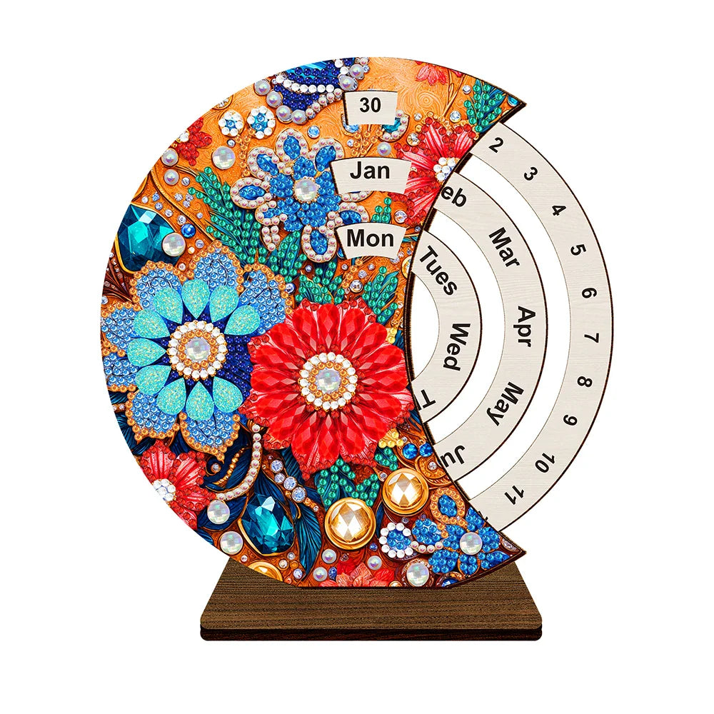 Schöne Blumen | Kalender | Diamond painting