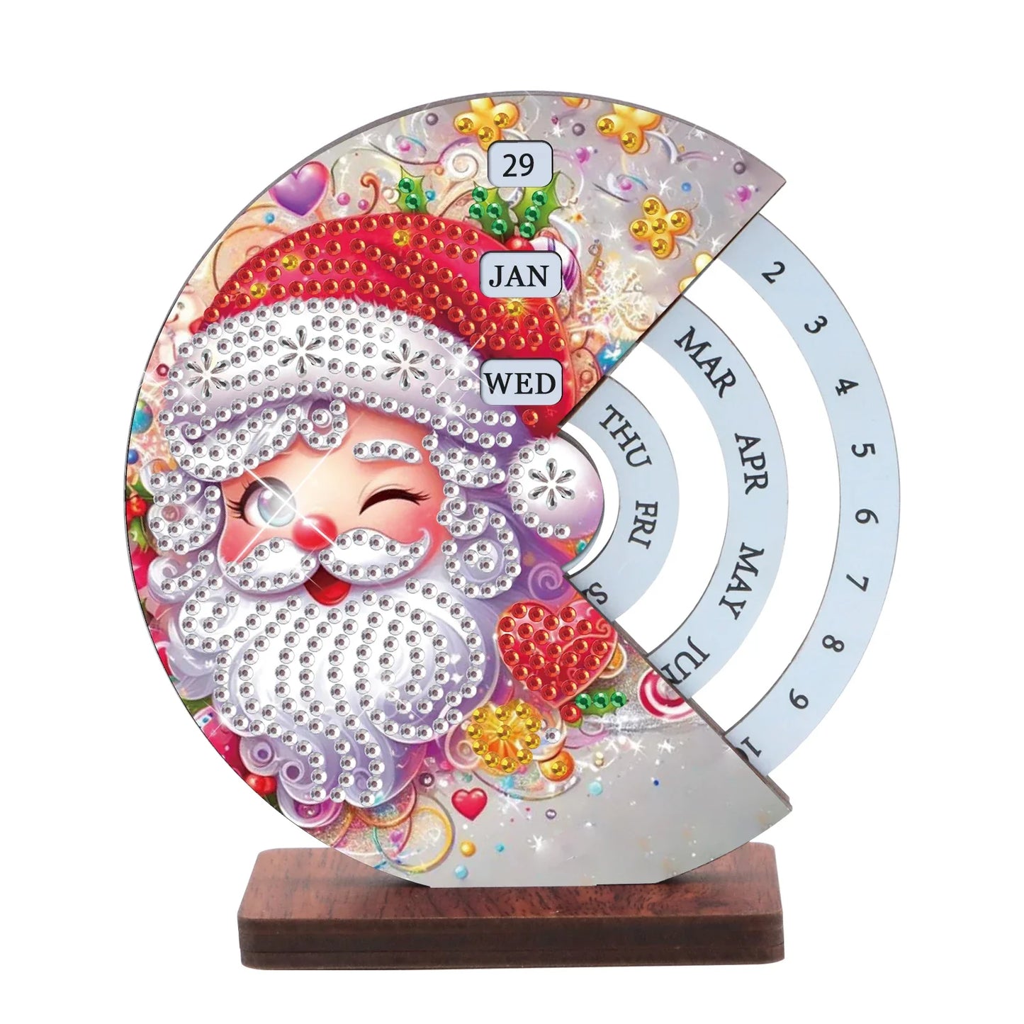 Weihnachtsmann | Kalender | Diamond Painting