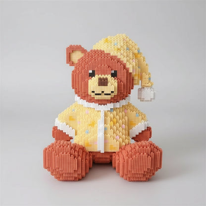 Bär mit Schlafmütze | Bausteine