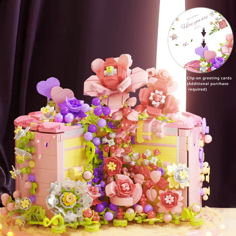 Rosen-Torte  | Bausteine