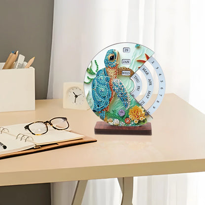 Schildkröte | Kalender | Diamond painting