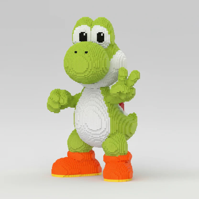 MEGA Grüner Dino mit Peace | Bausteine