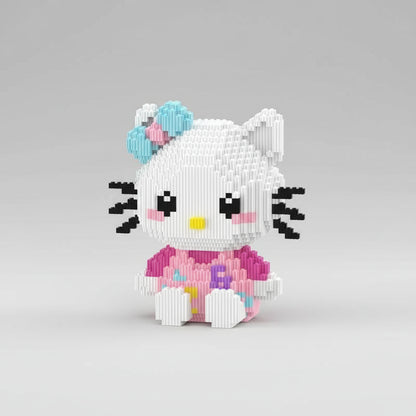 Sitzende Hello Kitty | Bausteine