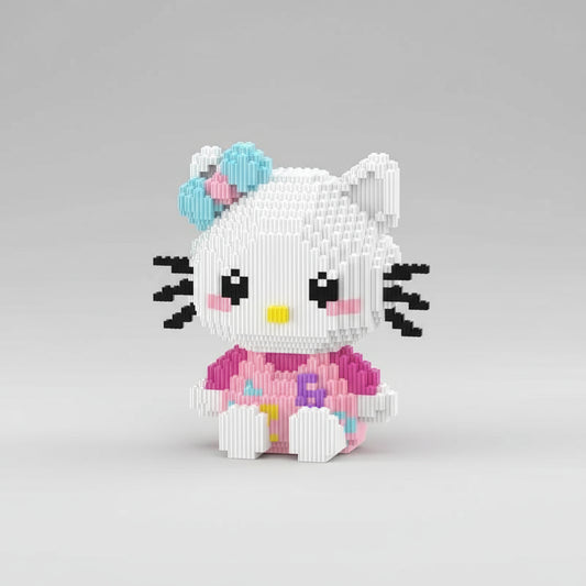 Sitzende Hello Kitty | Bausteine