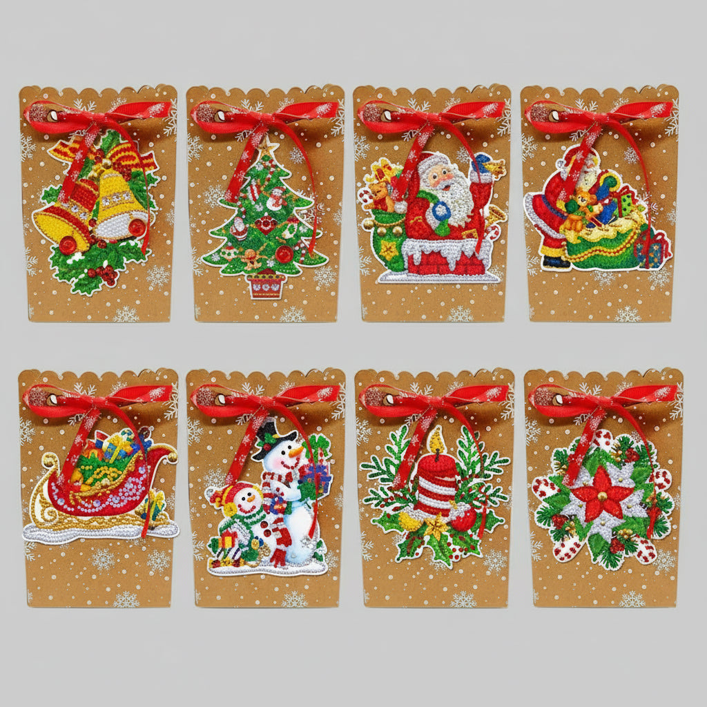 Weihnachts-Süßigkeitstüten | Diamond Painting